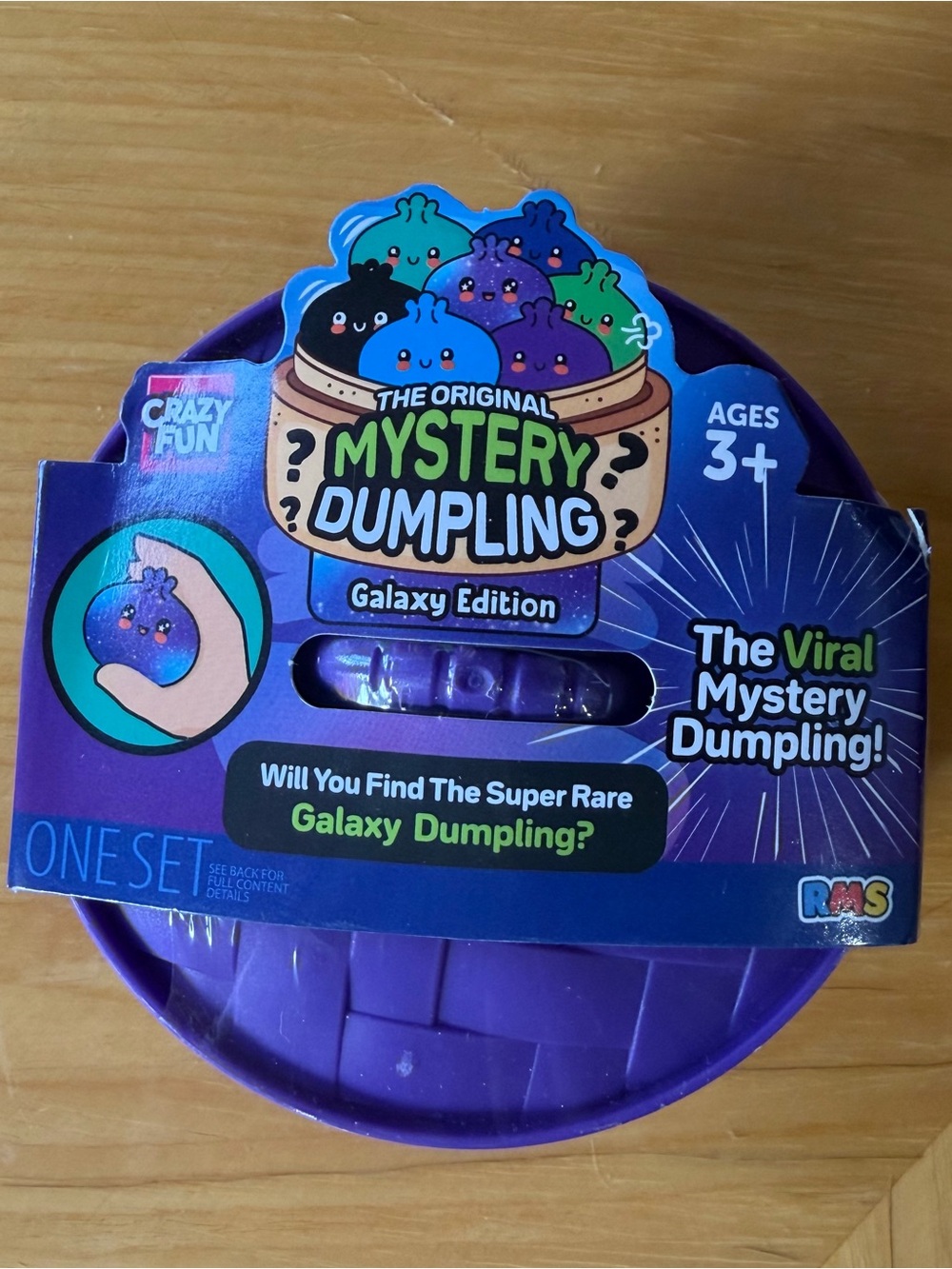 NEW Squish Squashy Fidget Dumpling Mystery Fidget Toy-Galaxy Dumpling